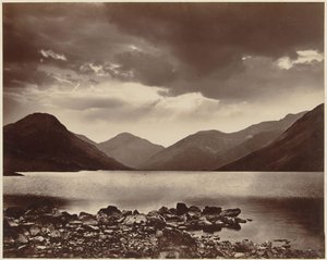 Gezicht op Derwentwater nabij Keswick, Cumbria