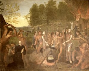 Martelaarschap van drie Jezuïetenpriesters, 1649