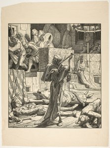 De dood de wurger, de eerste uitbraak van cholera op een gemaskerd bal in Parijs, 1831