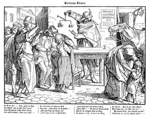 Totentanz 1848: De dood bewijst dat alle mensen gelijk zijn
