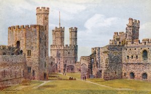 Carnarvon Castle, Interieur door Alfred Robert Quinton