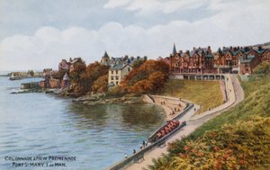 Colonnade en Nieuwe Promenade, Port St Mary I of Man door Alfred Robert Quinton