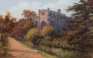 Kloosterwandeling, Christchurch Priory door Alfred Robert Quinton