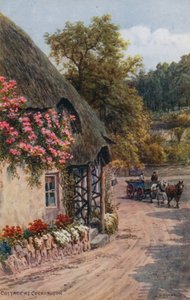 Cottage in Cockington door Alfred Robert Quinton