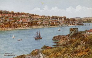 Fowey, vanaf Polruan Kasteel