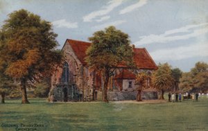 Guildhall, Priory Park, Chichester door Alfred Robert Quinton