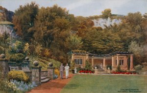 Italiaanse tuinen, Holywell, Eastbourne door Alfred Robert Quinton