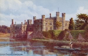 Leeds Kasteel bij Maidstone door Alfred Robert Quinton