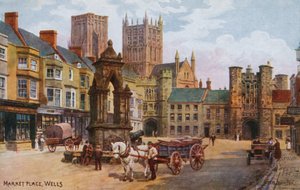 Marktplein, Wells