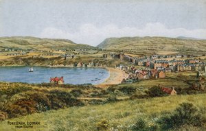 Port Erin, IO Man, vanuit het zuiden door Alfred Robert Quinton