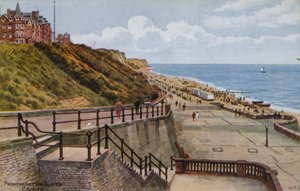 Promenade vanaf de hellingen, Cromer