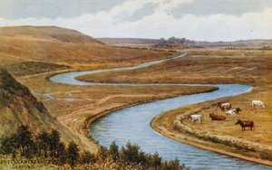 De Cuckmere Vallei, Seaford door Alfred Robert Quinton