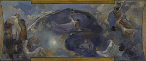 Esquisse voor het Petit Palais, galerie zuid: Poëzie - Drama