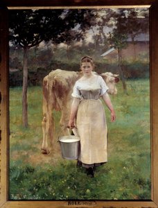 Manda Lametrie, de boerin. 1887