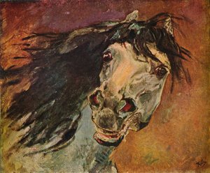 Tete De Cheval Andalou, c1910 door Alfred Roll