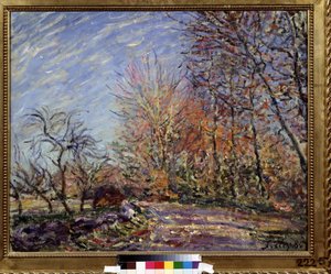 Aan de rand van het bos van Fontainebleau