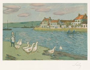 Oevers van de rivier Les Bords de rivière, 1897
