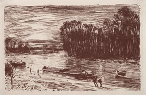 Bords du Loing, nabij Saint-Mammès, 1896