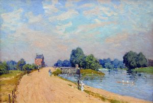 Hampton Court Road door Alfred Sisley