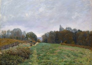 Landschap bij Louveciennes. 1873