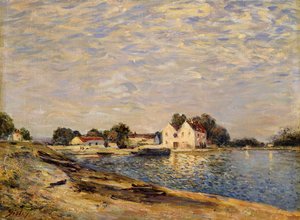 Saint-Mammes, aan de oevers van de Loing