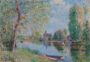 Lente in Moret-sur-Loing