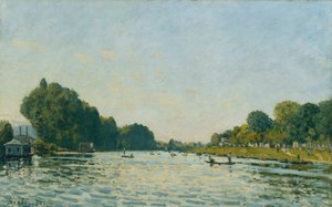 De Seine bij Bougival, 1872