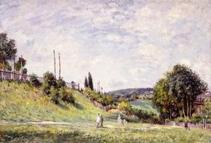 De helling bij de spoorweg in Sèvres