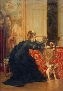 A.Stevens, De weduwe of De laatste dag van de weduwschap