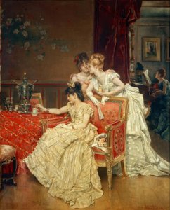 Alfred Stevens, De theekop
