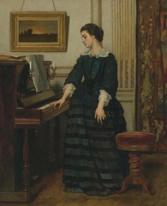 De afwezigheid door Alfred Emile Stevens