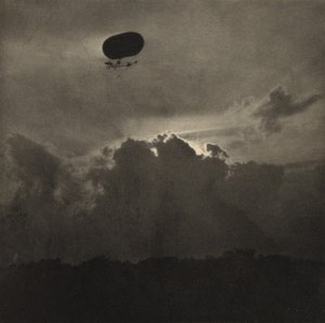 Een luchtschip, gepubliceerd oktober 1911