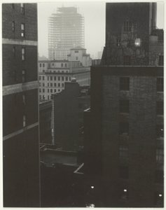 Vanuit mijn raam bij An American Place, zuidwest door Alfred Stieglitz