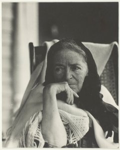 Hedwig Stieglitz door Alfred Stieglitz