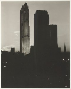 New York vanaf de Shelton door Alfred Stieglitz