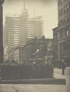 Oud en Nieuw New York, 1910 door Alfred Stieglitz