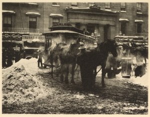 Het Terminal, 1893 door Alfred Stieglitz