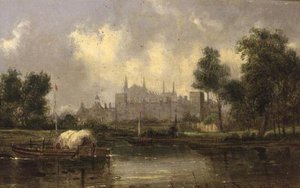 Eton College, Windsor door Alfred Vickers