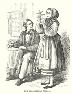 Hans Christian Andersen: In Sweden (litho)