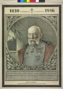 Franz Joseph I Keizer van Oostenrijk door Alfred Wesemann