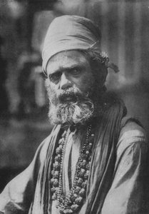 Een hindoe Sanywassi of religieuze asceet