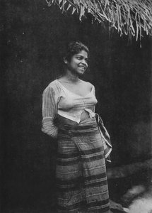 Srilankaanse dorpsschoonheid, ca. 1890, 1910