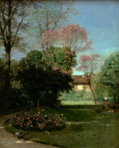 De tuin van Alfred Stevens
