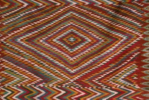 Tapijt uit de Mzab vallei, detail