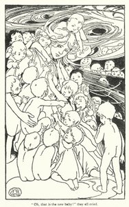 Illustratie voor The Water-Babies door Charles Kingsley door Alice Bolingbroke (after) Woodward