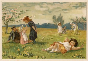De Verwaande Appeltak (chromolitho)