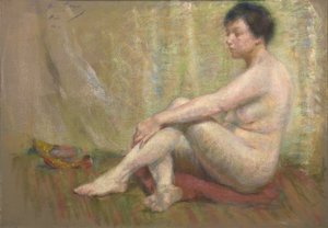 Tussen houdingen door Alice Pike Barney