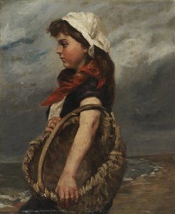Meisje met mand, ca. 1888