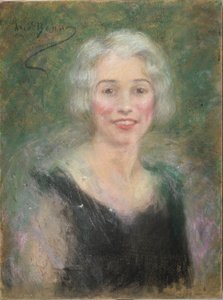 Mrs. Leslie Carter door Alice Pike Barney
