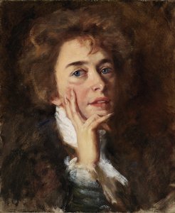 Zelfportret met Jabot, 1896